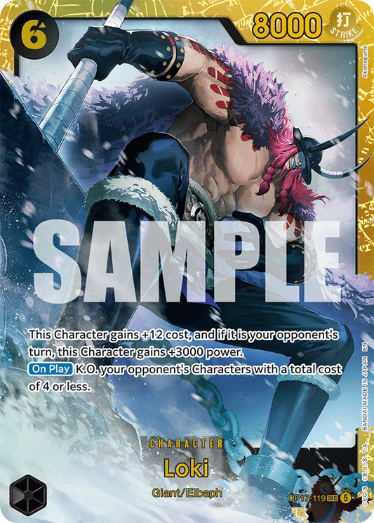 Loki (Character) (OP17-119) (SEC)