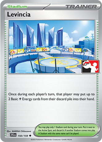Levincia (Stadium) (PPS9-JTG-150/159) (Uncommon) (Play! Pokémon Stamp)