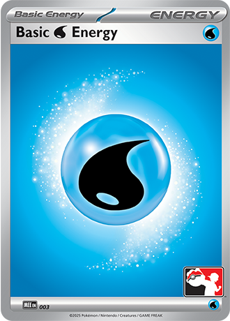 Basic Water Energy (Basic Energy) (PPS9-MEE-003) (Play! Pokémon Stamp)