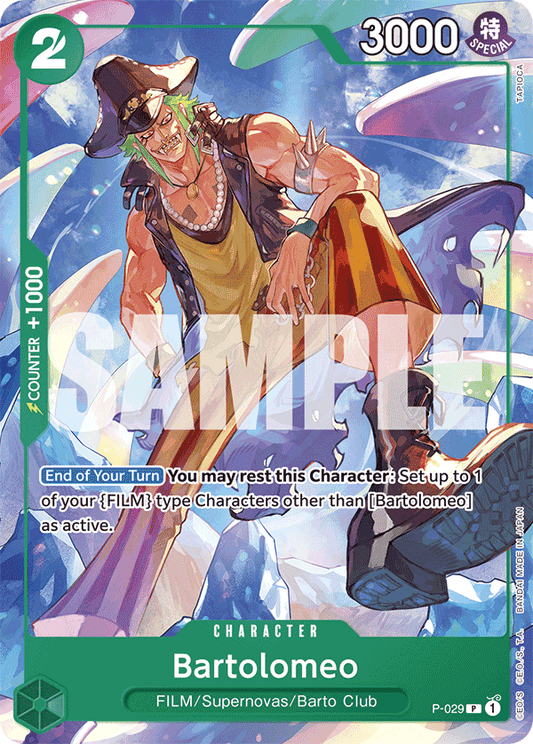 Bartolomeo (Character) (P-029) (PRB01 Reprint) (Non-Foil) (P)