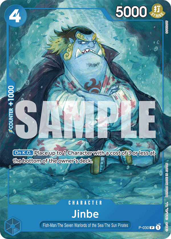 Jinbe (Character) (P-030) (ST17 Reprint) (P)