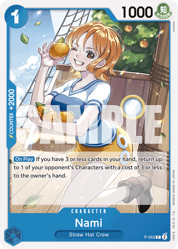 Nami (Character) (P-053) (PRB01 Reprint) (P)