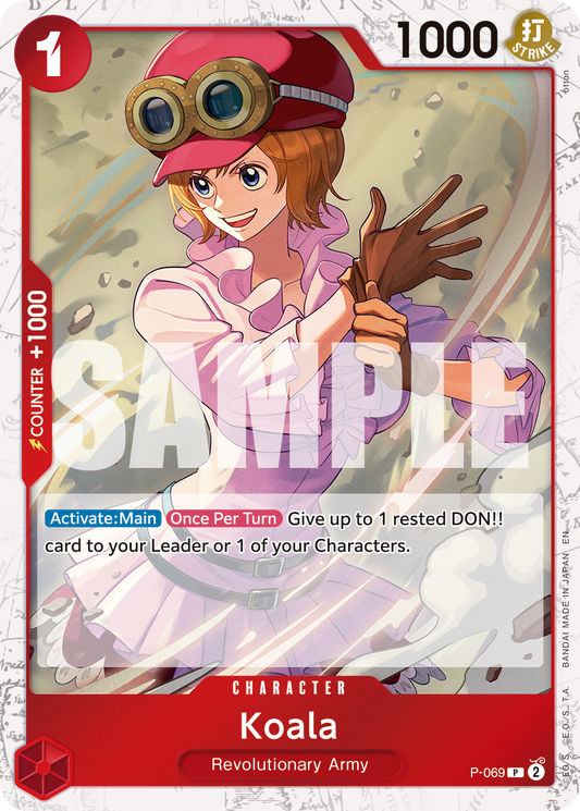 Koala (Character) (P-069) (P) (Pirate Foil) (PRB02)