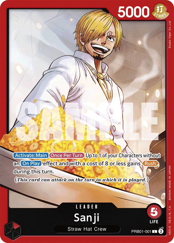 Sanji (Leader) (PRB01-001) (L)