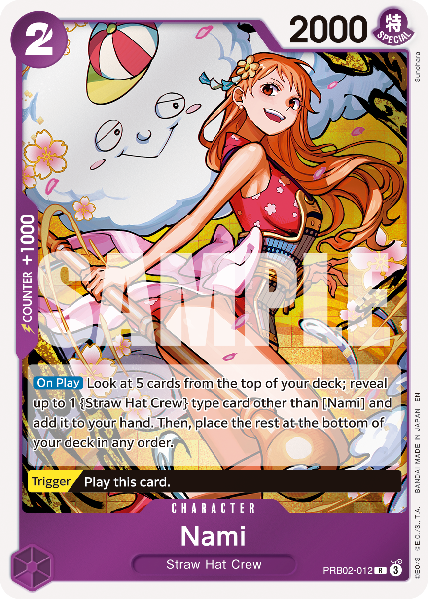 Nami (Character) (PRB02-012) (R)