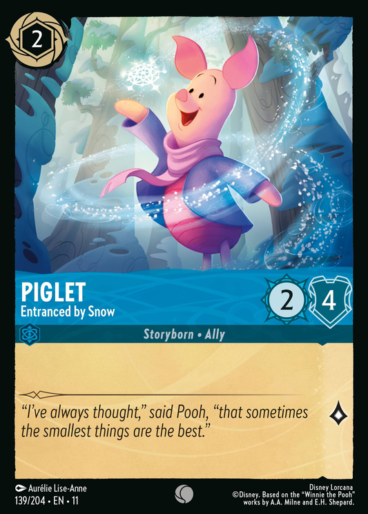 Piglet - Entranced by Snow (Storyborn - Ally)(139/204 EN 11) (C)