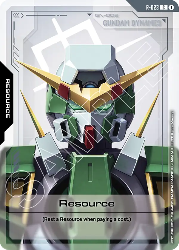 Gundam Dynames (Resource) (R-023) (C)