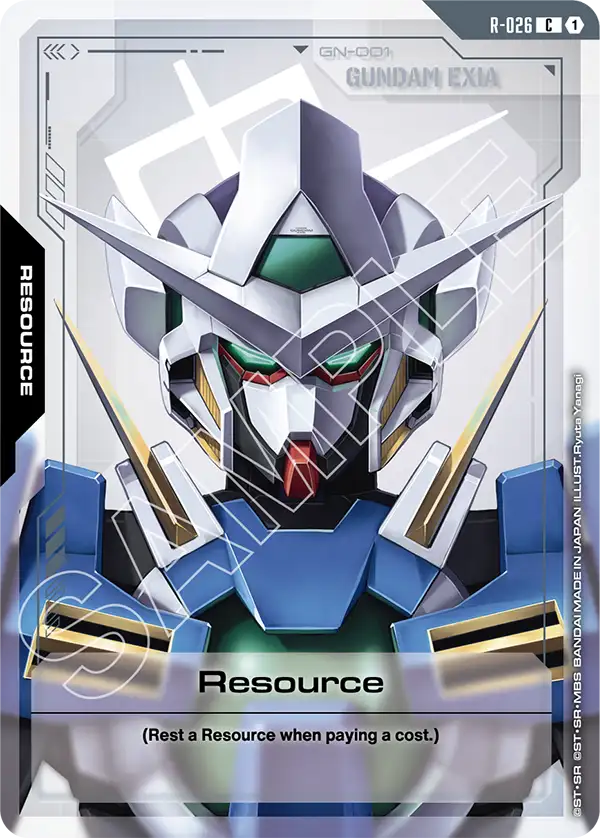 Gundam Exia (Resource) (R-026) (C)