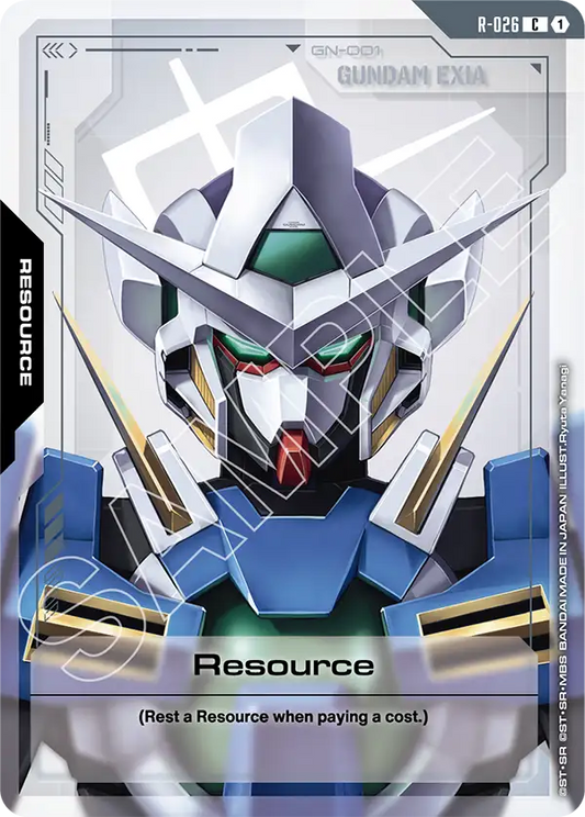 Gundam Exia (Resource) (R-026) (C)
