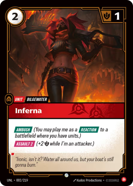 Inferna (Unit) (UNL-002/219) (C)