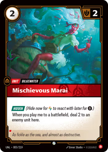 Mischievous Marai (Unit) (UNL-003/219) (C)