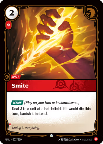 Smite (Spell) (UNL-007/219) (C)