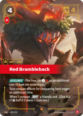Red Brambleback (Unit) (UNL-029/219) (E)