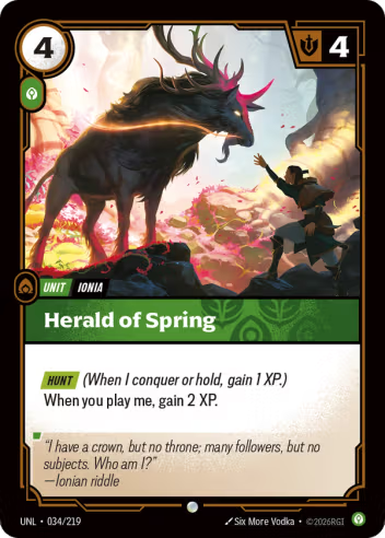 Herald of Spring (Unit) (UNL-034/219) (C)