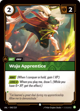 Wuju Apprentice (Unit) (UNL-040/219) (C)