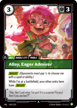 Allay, Eager Admirer (Unit) (UNL-041/219) (U)