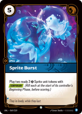 Sprite Burst (Spell) (UNL-069/219) (C)