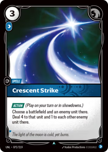 Crescent Strike (Spell) (UNL-072/219) (U)