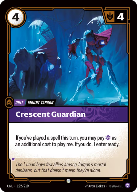 Crescent Guardian (Unit) (UNL-122/219) (C)