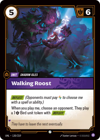 Walking Roost (Unit) (UNL-130/219) (C)