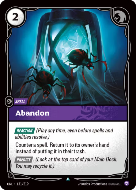 Abandon (Spell) (UNL-131/219) (U)