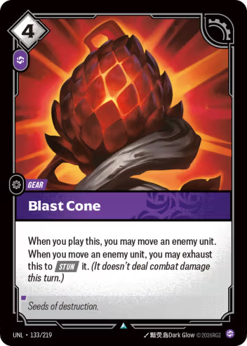 Blast Cone (Spell) (UNL-133/219) (U)