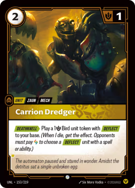 Carrion Dredger (Unit) (UNL-153/219) (C)