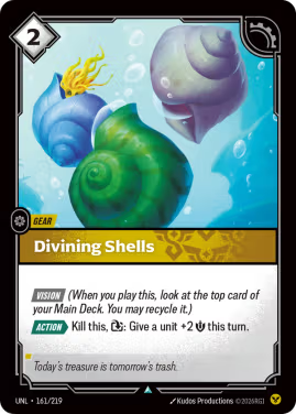 Divining Shells (Spell) (UNL-161/219) (U)