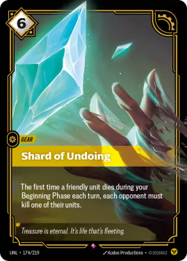 Shard of Undoing (Gear) (UNL-174/219) (R)
