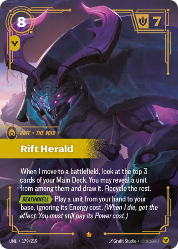 Rift Herald (Unit) (UNL-179/219) (E)