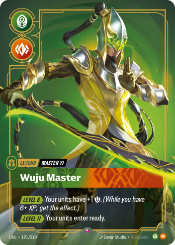 Wuju Master (Legend) (UNL-191/219) (R)