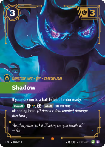 Shadow (Spell) (UNL-194/219) (E)