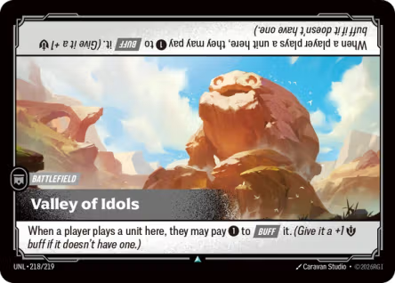 Valley of Idols (Battlefield) (UNL-218/219) (U)