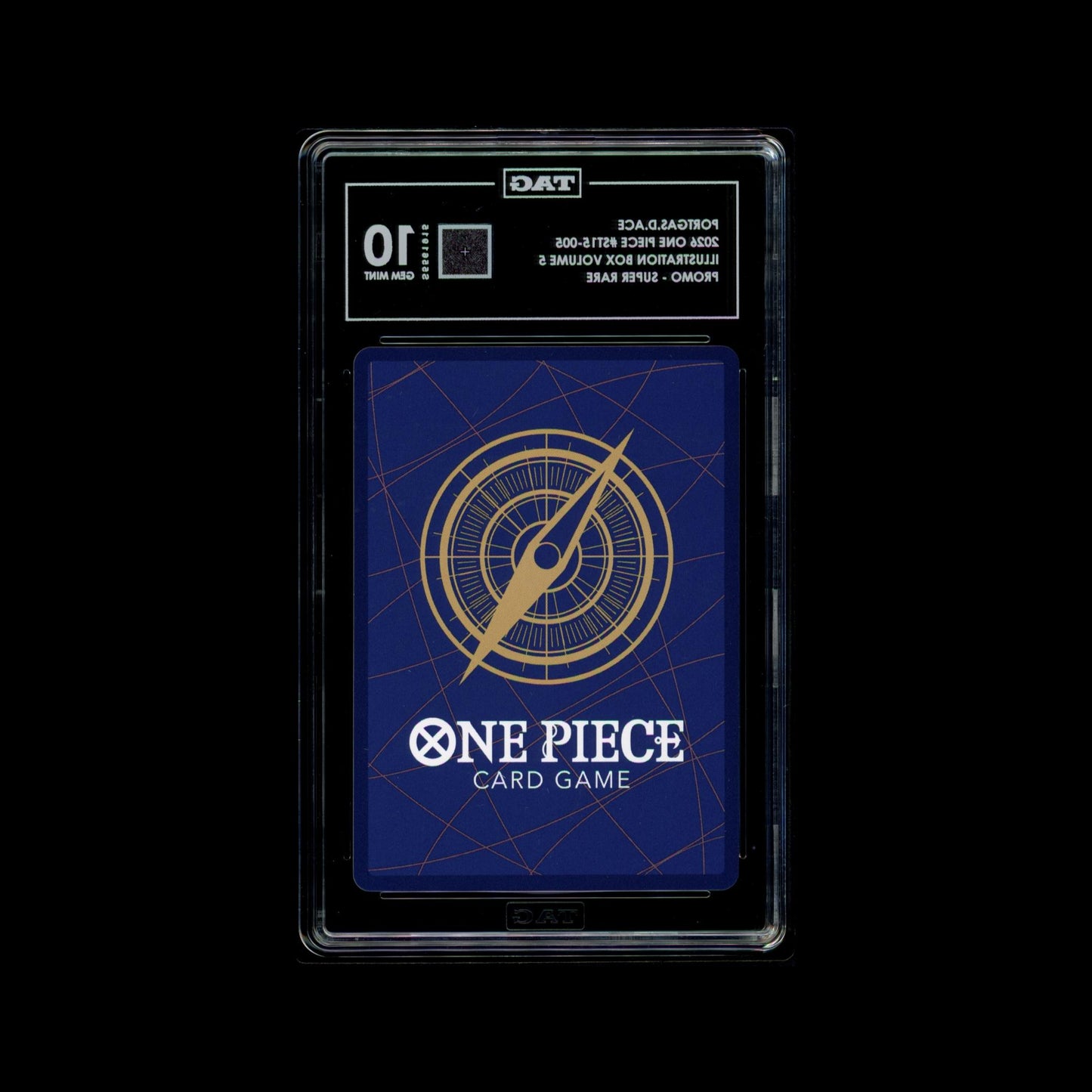 Portgas D Ace Illustration Box Promo(ST15-005) Tag 10 (Gem Mint)