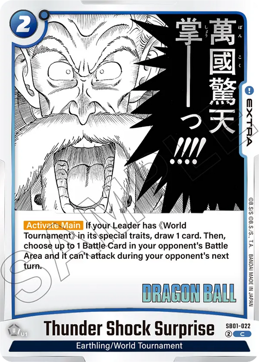 Thunder Shock Surprise (Extra) (SB01-022) (C)