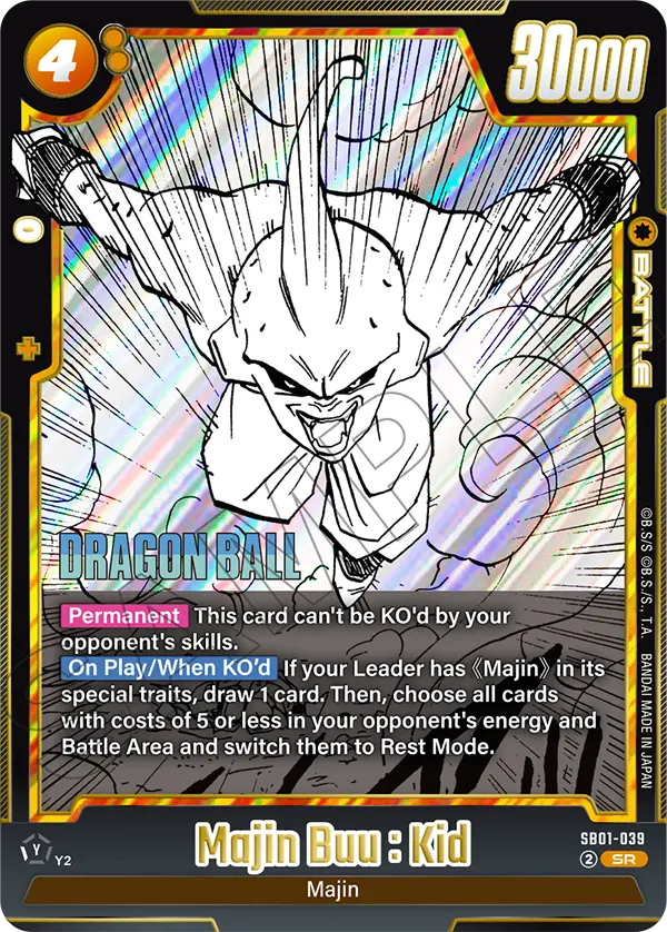 Majin Buu : Kid (Character) (SB01-039) (SR)