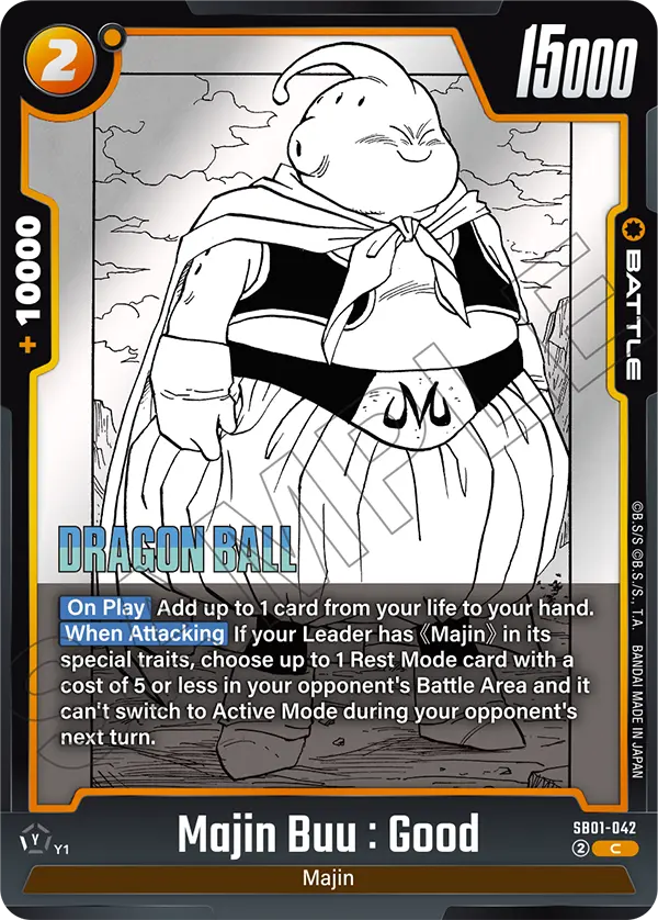 Majin Buu : Good (Battle) (SB01-042) (C)