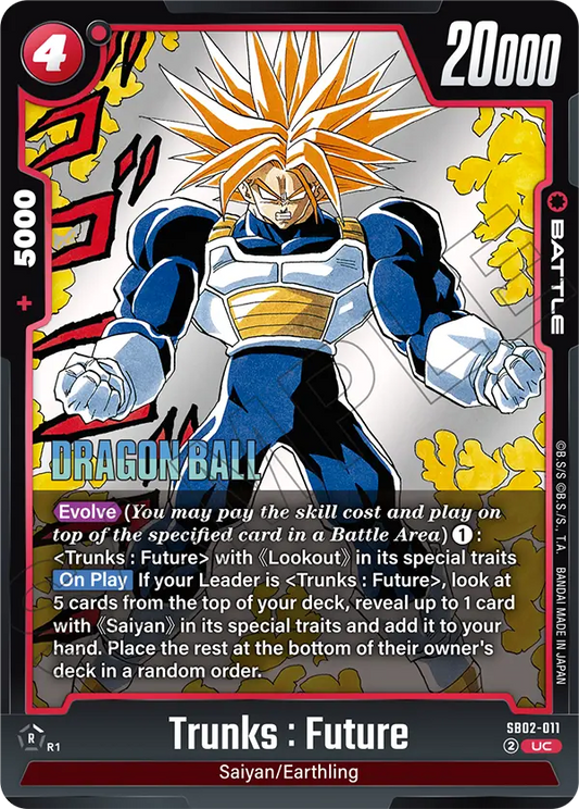 Trunks : Future (Battle) (SB02-011) (UC)