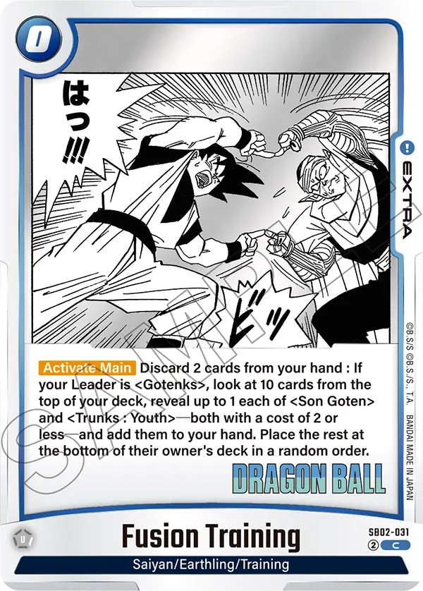 Fusion Training (Extra) (SB02-031) (C)