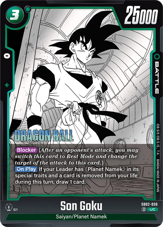Son Goku (Battle) (SB02-036) (UC)
