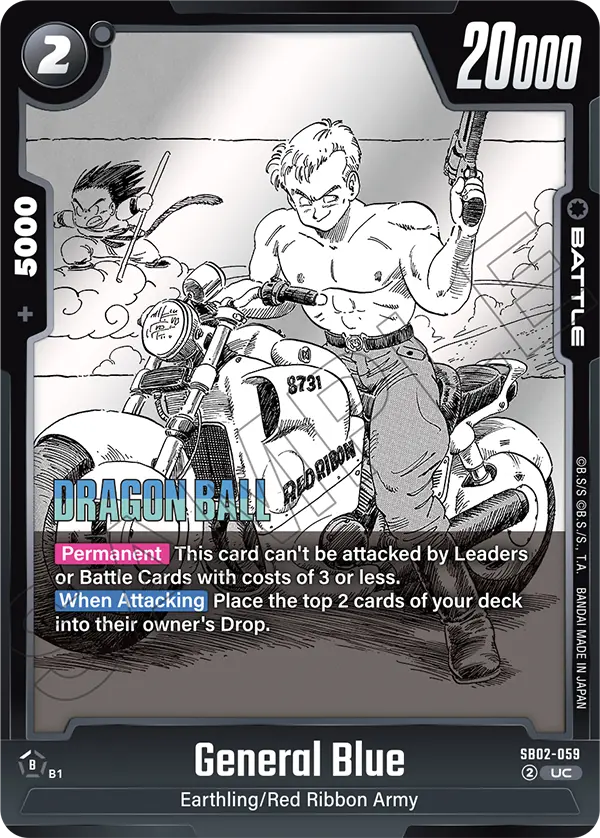 General Blue (Battle) (SB02-059) (UC)