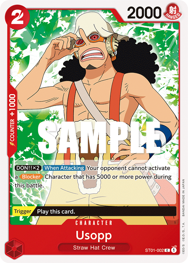 Usopp (Character) (ST01-002) (C)