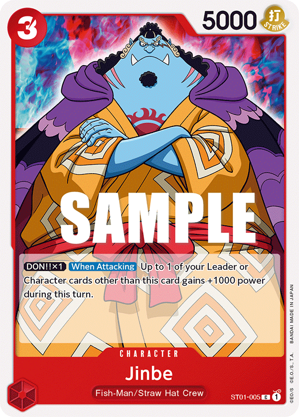 Jinbe (Character) (ST01-005) (C)