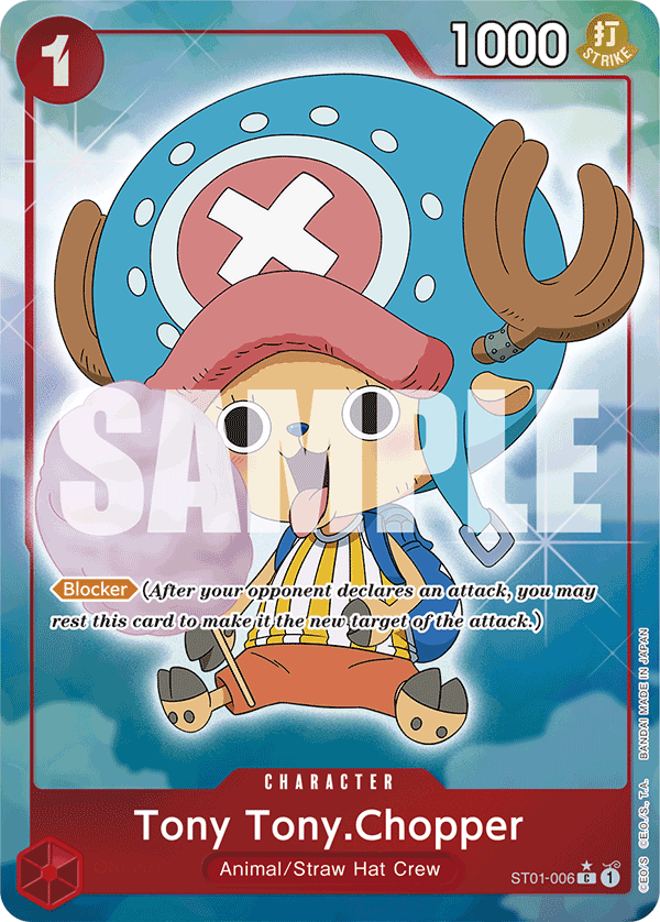 Tony Tony Chopper (Character) (ST01-006) (PRB01 Reprint) (C) (Full Art)