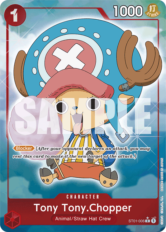 Tony Tony Chopper (Character) (ST01-006) (PRB01 Reprint) (C) (Full Art)
