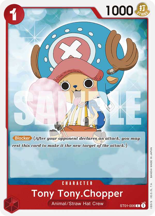 Tony Tony Chopper (Character) (ST01-006) (PRB01 Reprint) (C)