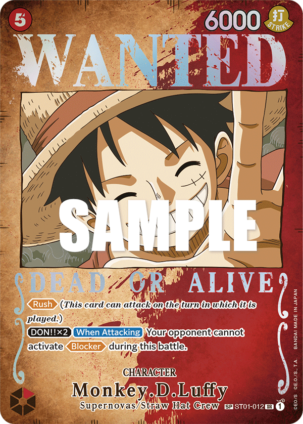 Monkey D. Luffy (SP) (ST01-012)