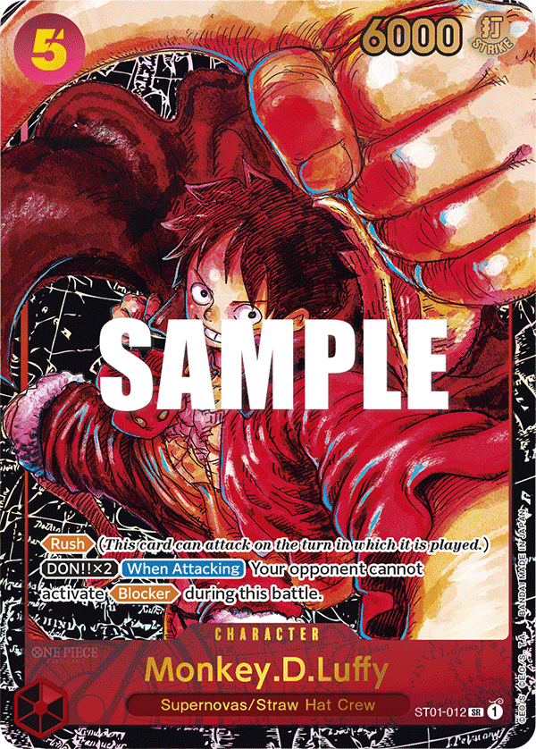 Monkey D Luffy (Character) (ST01-012) (SP)