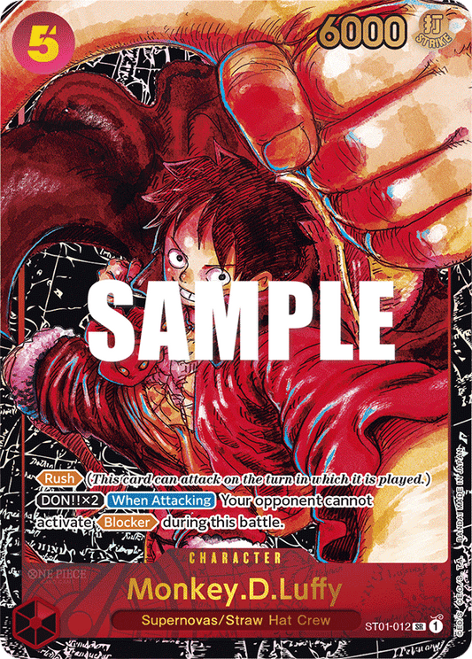 Monkey D Luffy (Character) (ST01-012) (SP)