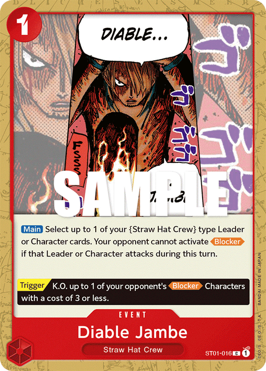 Diable Jambe (Event) (ST01-016) (C)